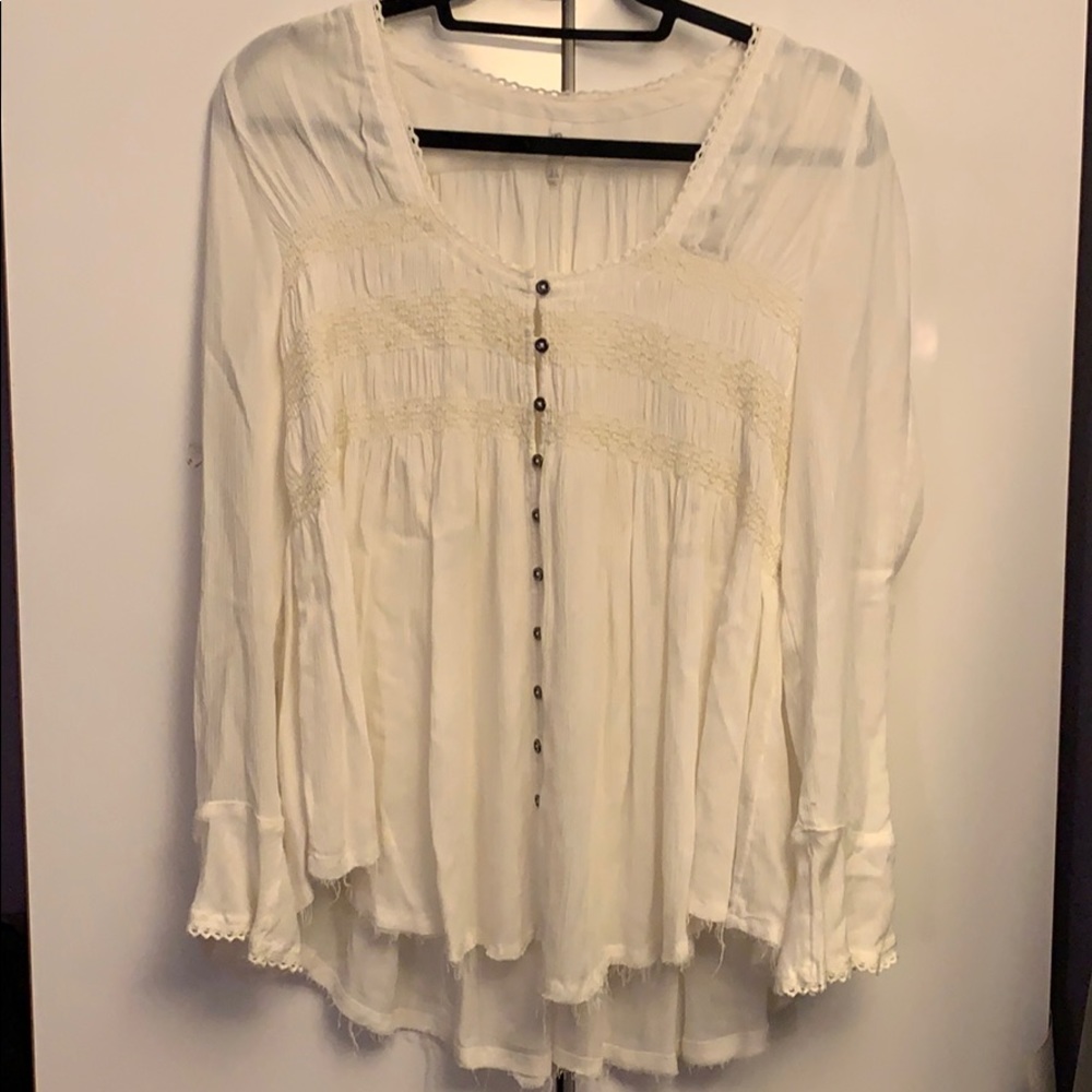 Flowy button down shirt